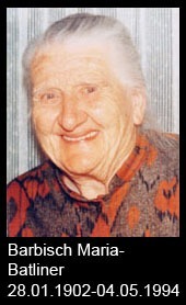 Barbisch-Maria-Batliner-M-1902-bis-1994