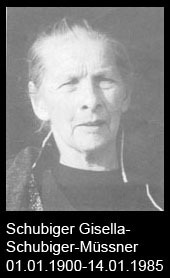 Schubiger-Gisella-Schubiger-Müssner-N-1900-bis-1985