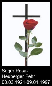 Seger-Rosa-Heuberger-Fehr-V-1921-bis-1997