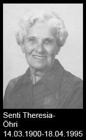 Senti-Theresia-Öhri-G-1900-bis-1995