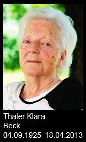 Thaler-Klara-Beck-S-1925-bis-2013