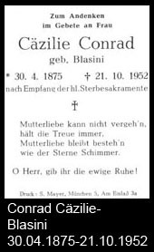 Conrad-Cäzilie-Blasini-S-1875-bis-1952