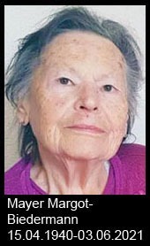 Mayer-Margot-Biedermann-N-1940-bis-2021
