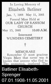 Batliner-Elisabeth-Sprenger-M-1908-bis-2001