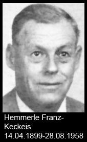 Hemmerle-Franz-Keckeis-V-1899-bis-1958