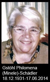 Gstöhl-Philomena-Minele-Schädler-1931-bis-2014