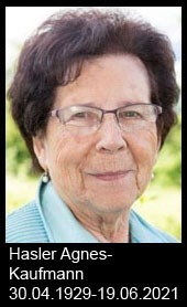 Hasler-Agnes-Kaufmann-1929-bis-2021