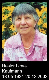 Hasler-Lena-Kaufmann-1931-bis-2002