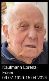 Kaufmann-Lorenz-Foser-1929-bis-2024