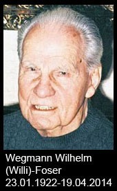 Wegmann-Wilhelm-Willi-Foser-1922-bis-2004