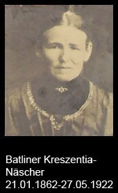 Batliner-Kreszentia-Näscher-1862-bis-1922