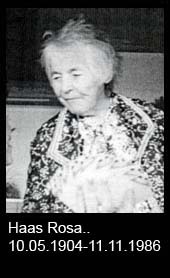 Haas-Rosa...-1904-bis-1986