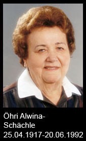 Öhri-Alwina-Schächle-1917-bis-1992