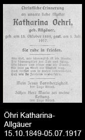 Öhri-Katharina-Allgäuer-1849-bis-1917