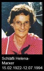 Schläfli-Helena-Marxer-1922-bis-1994