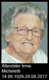 Altenöder-Irma-Micheletti-1929-bis-2017