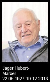 Jäger-Hubert-Marxer-1927-bis-2013