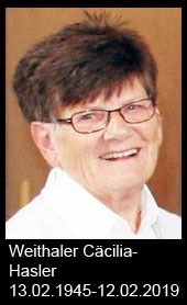 Weithaler-Cäcilia-Hasler-1945-bis-2019