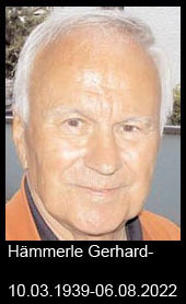 HÄmmerle-Gerhard-;     1939-bis-2022
