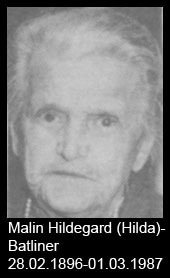 Malin-Hildegard-Hilda-Batliner-1896-bis-1987