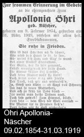 Öhri-Apollonia-Näscher-1854-bis-1919