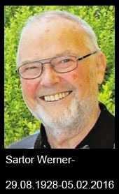 Sartor-Werner-1928-bis-2016