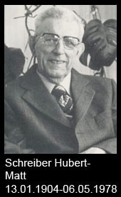 Schreiber-Hubert-Matt-1904-bis-1978