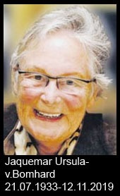 Jaquemar-Ursula-v.Bomhard-1933-bis-2019