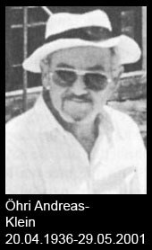 Öhri-Andreas-Klein-1936-bis-2001