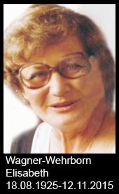 Wagner-Wehrborn-Elisabeth-1926-bis-2015