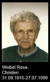 Weibel-Rosa-Christen-1915-bis-1999