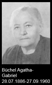 Büchel-Agatha-Gabriel-1886-bis-1960
