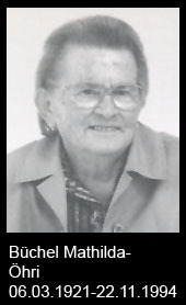 Büchel-Mathilda-Öhri-1921-bis-1994