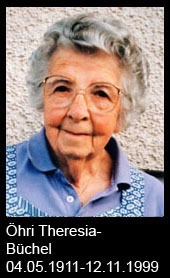 Öhri-Theresia-Büchel-1911-bis-1999