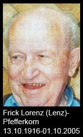 Frick-Lorenz-Lenz-Pfefferkorn-1916-bis-2005