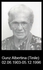 Gunz-Albertina-Tinile..-1903-bis-1996