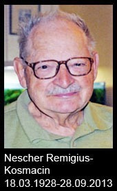 Nescher-Remigius-Kosmacin-1928-bis-2013