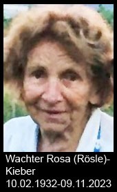 Wachter-Rosa-(Rösle)-Kieber-1932-bis-2023