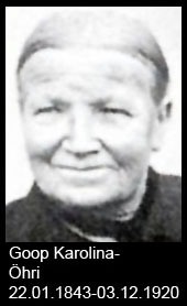 Goop-Karolina-Öhri-1843-bis-1920