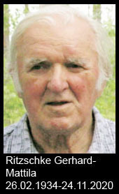 Ritzschke-Gerhard-Mattila-1934-bis-2020