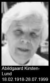 Abildgaard-Kirsten-Lund-1918-bis-1999