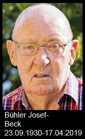 Bühler-Josef-Beck-1930-bis-2019
