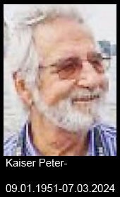 Kaiser-Peter-1951-bis-2024