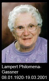 Lampert-Philomena-Minali-Gassner-1920-bis-2001