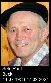 Sele-Paul-Beck-1933-bis-2021