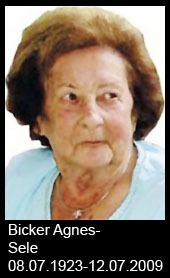 Bicker-Agnes-Sele-1923-bis-2009