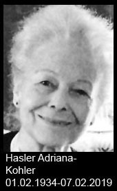 Hasler-Adriana-Kohler-1934-bis-2019