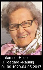 Laternser-Hilde-Hildegard-Raunig-1929-bis-2017