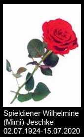 Spieldiener-Wilhelmine-Mimi-Jeschke-1924-bis-2020