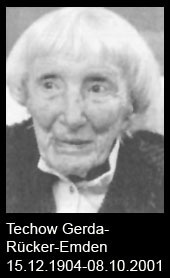 Techow-Gerda-Rücker-Emden-1904-bis-2001
